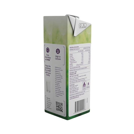 a2 Milk Full Cream Uht Milk - 1L