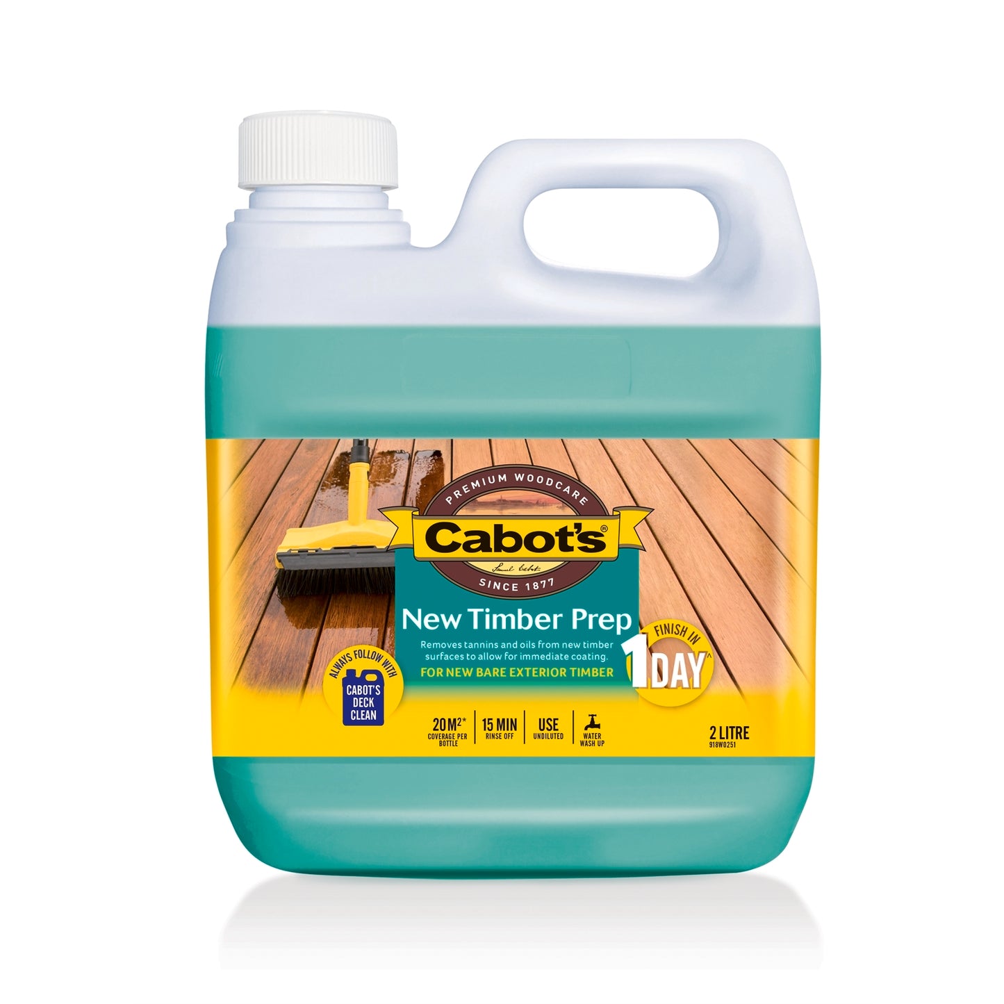 Cabot New Timber Prep - 2L