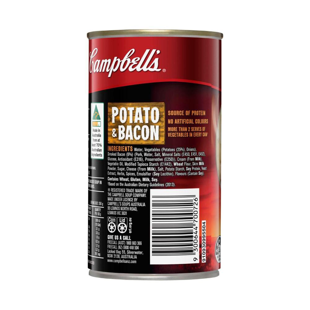 Campbell's Chunky Soup Can Potato & Bacon - 505g