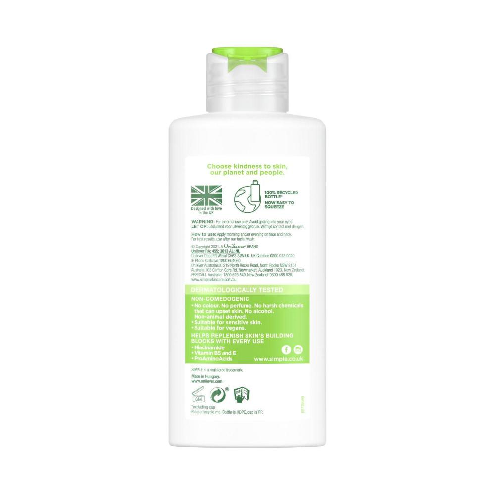 Simple Hydrating Light Moisturiser Kind To Skin - 125mL
