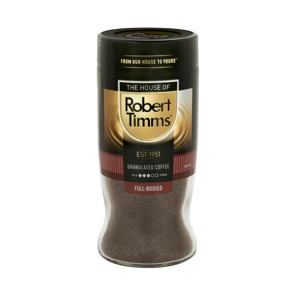 Robert Timms Premium Full Bodied Granulated Coffee - 200g