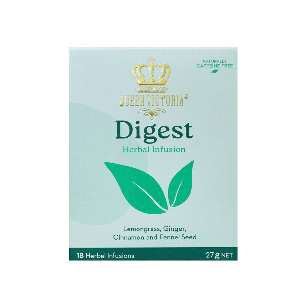 Queen Victoria Tea Digest Blend Tea Bags - 18 pack
