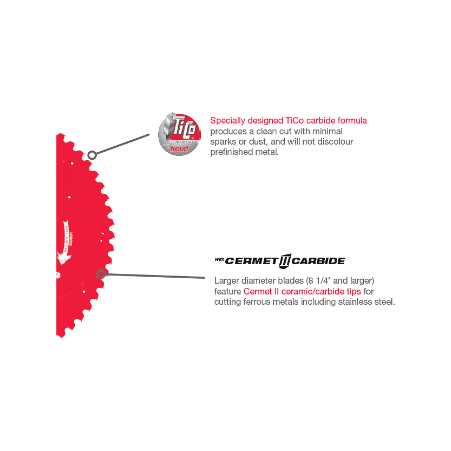 Diablo Steel Demon Saw Blade - 356mm - 72T