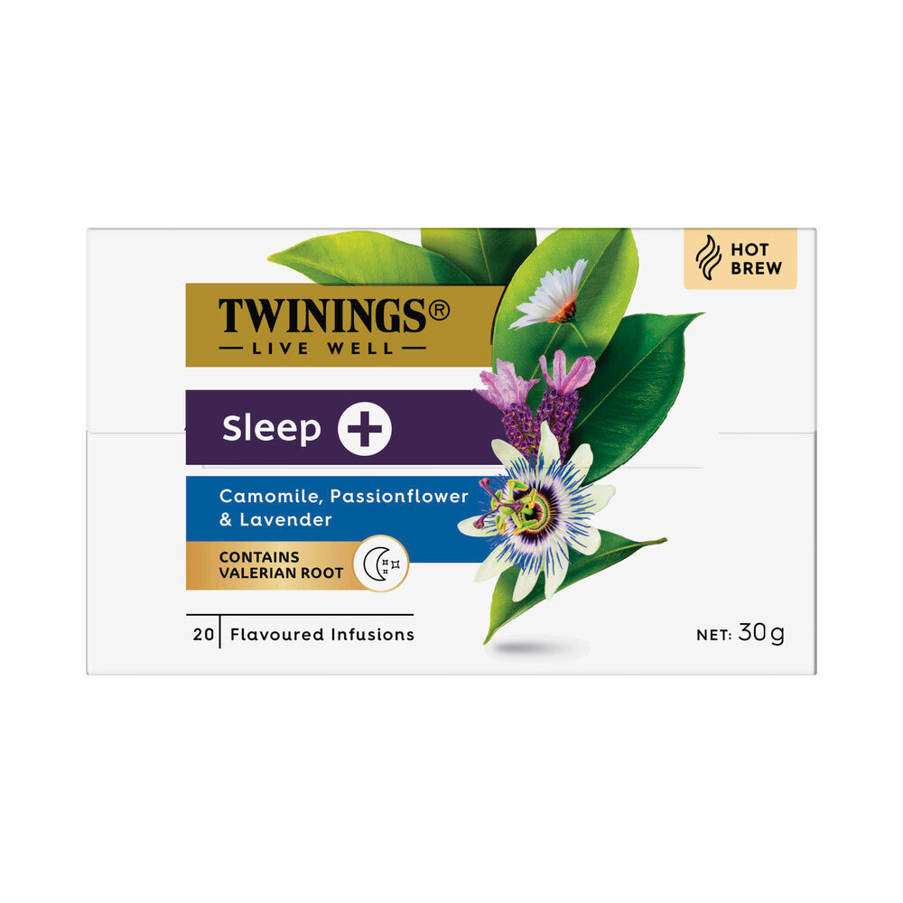 Twinings Live Well Sleep+ Herbal Tea Bags - 20 pack
