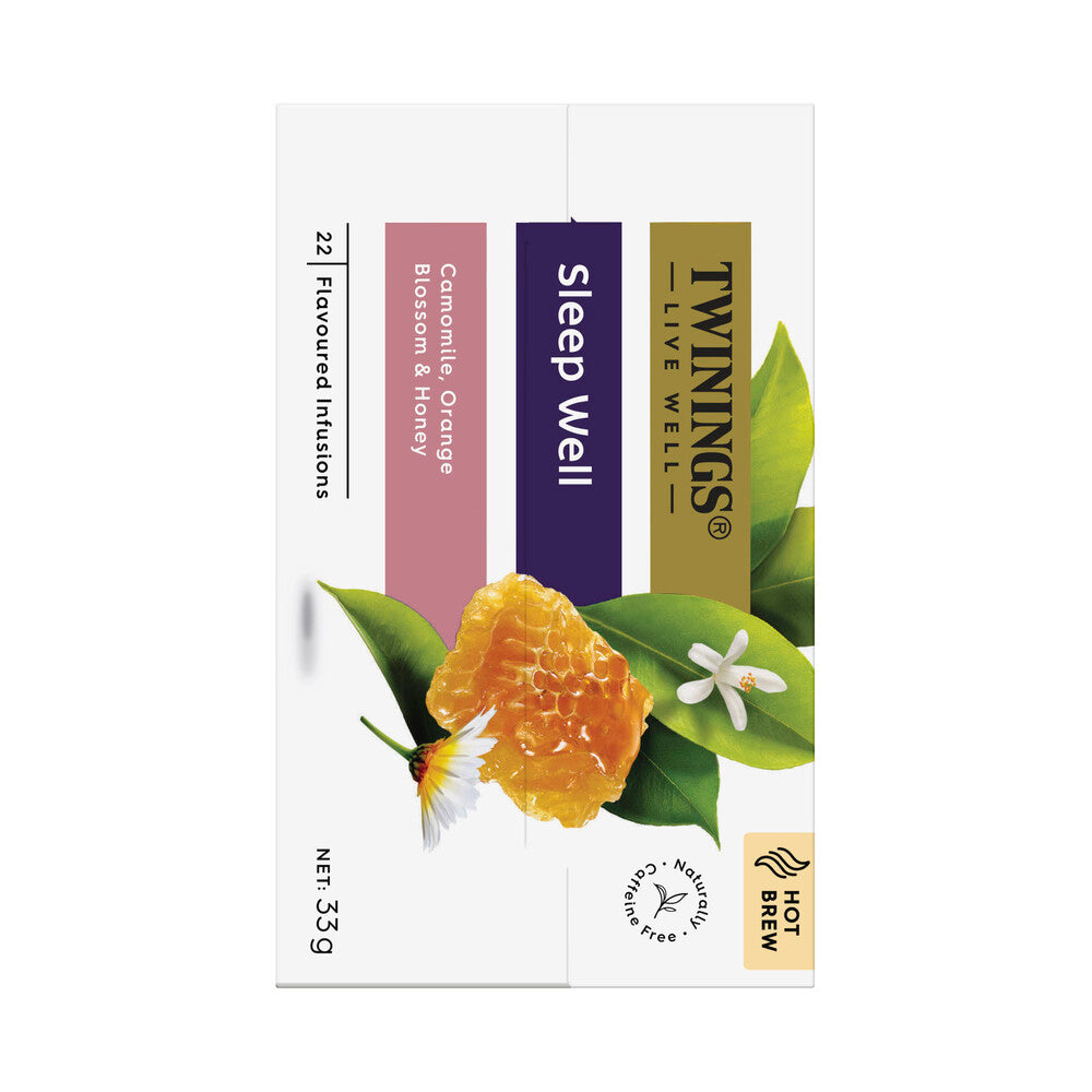 Twinings Live Well Sleep Well Tea Bags | 22 pack