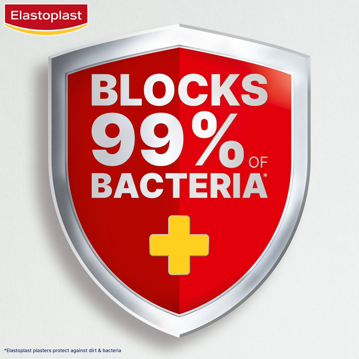Elastoplast Extra Tough Waterproof Heavy Fabric Plasters 50 Pack