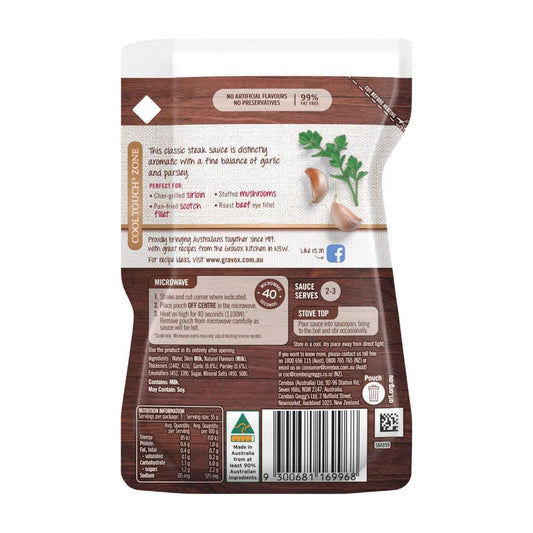 Gravox Diane Sauce Liquid Pouch - 165g