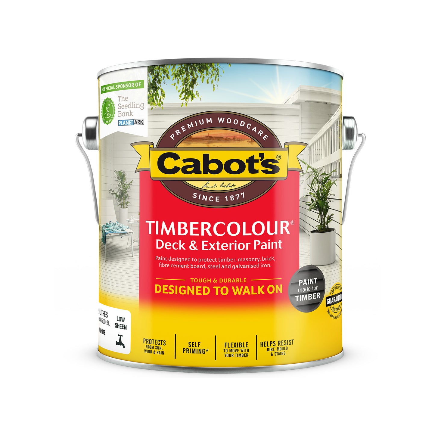 Cabot Timbercolour Deck and Exterior Paint - 2L