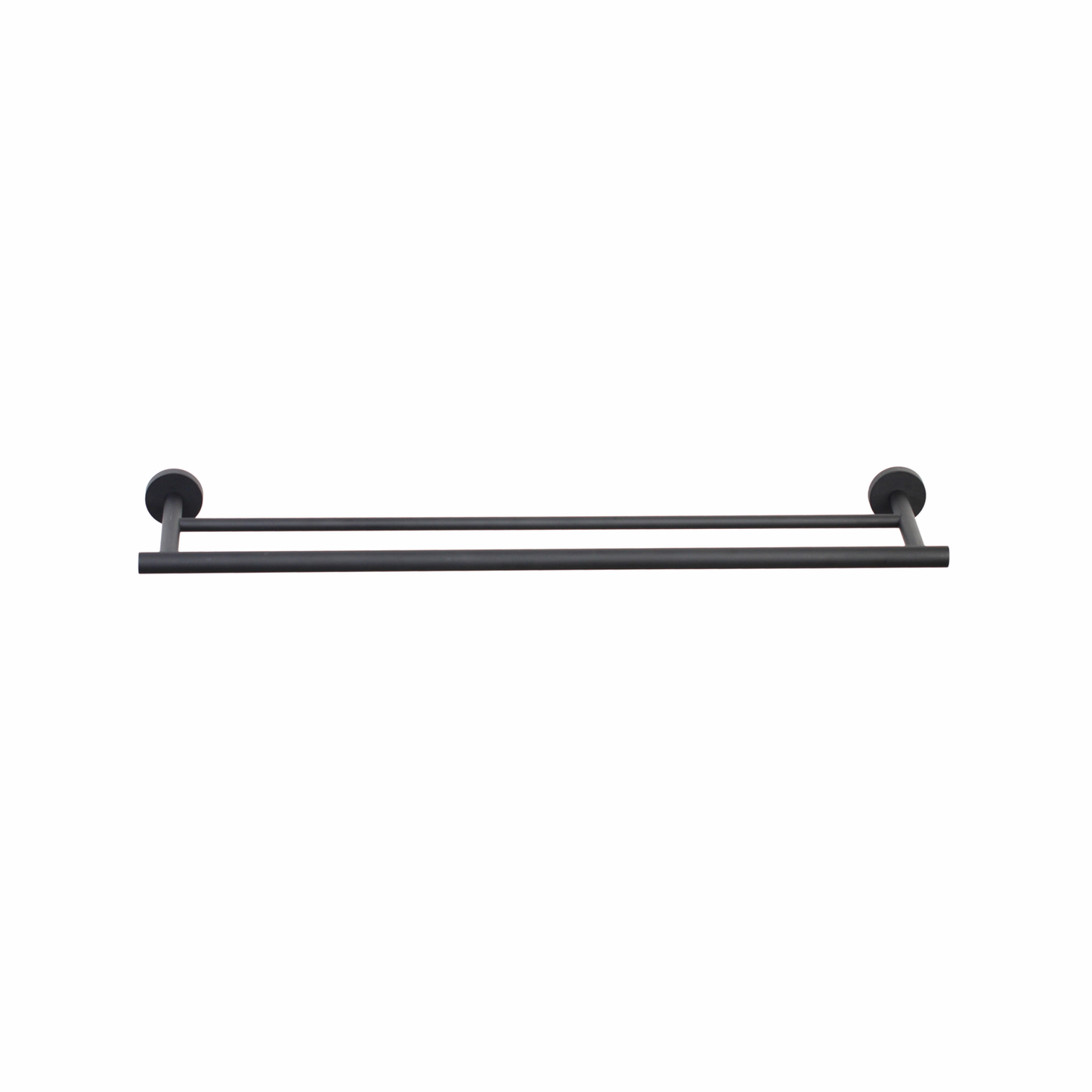 Barelli Toscana Double Towel Bar - 60cm - Matte Black