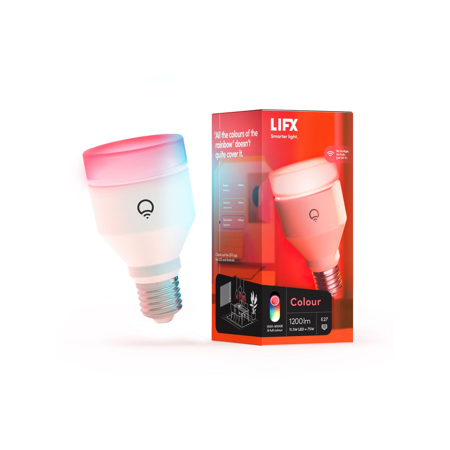 LIFX Smart Light Globe Colour - 1200lm - E27