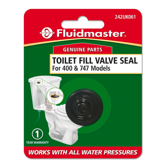 Fluidmaster Toilet Inlet Valve Replacement Seal - 30mm Rubber - Easy Install