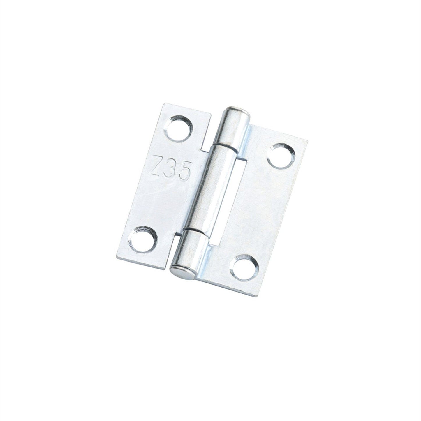 Lane Fixed Pin Butt Hinge - 35 x 28 x 1.2mm - Zinc Plated - 2 Pack