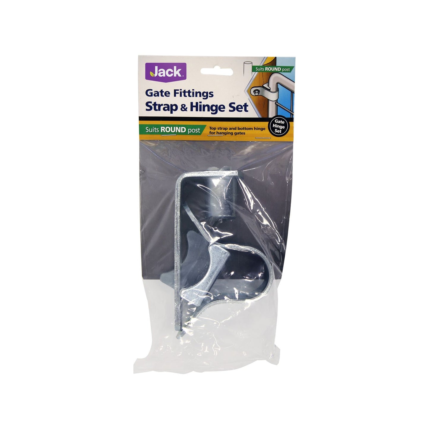Whites Jack Strap and Hinge Set - Round Post - 25NB