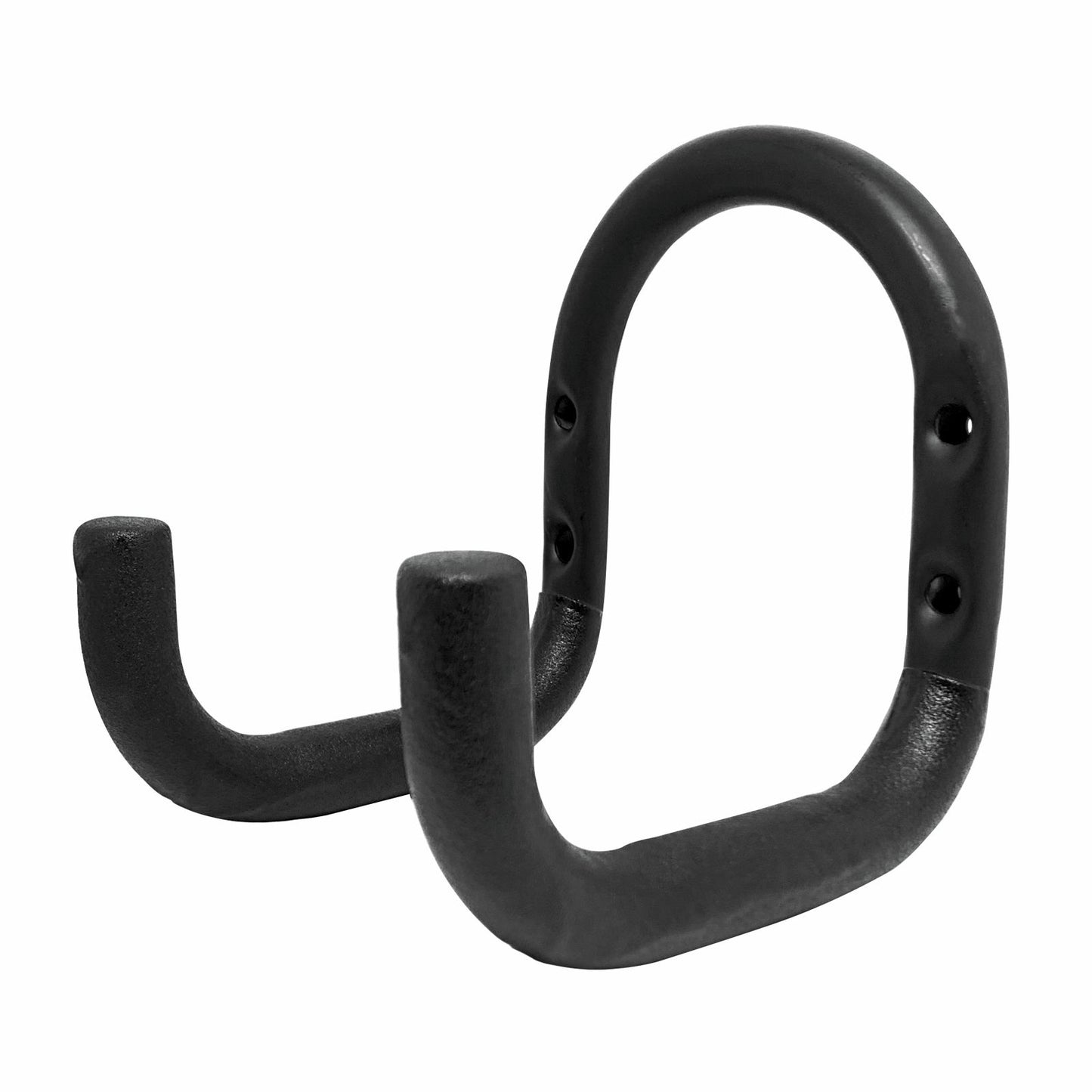 Pinnacle PVC Coated Double Prong Hook - 60kg - Black