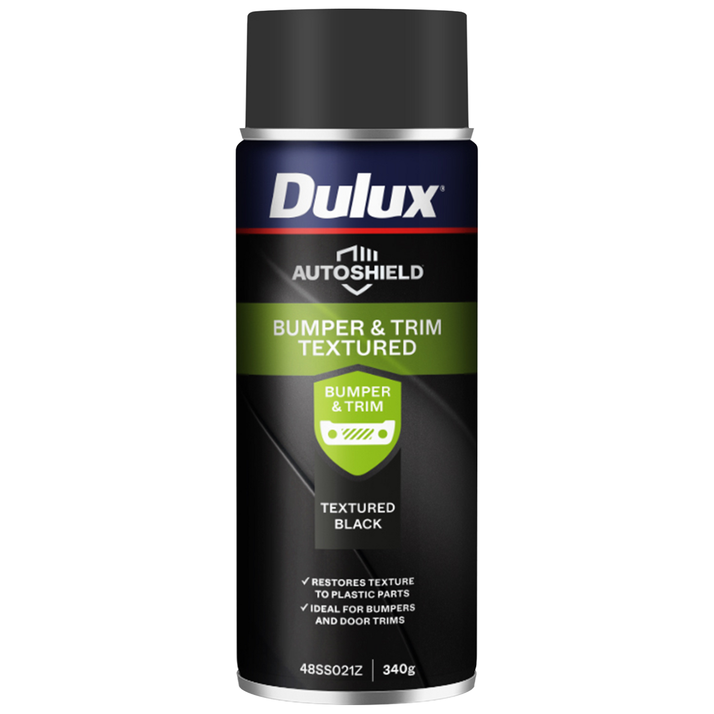 Dulux Autoshield Spray Paint - 340g - Textured Black Bumper