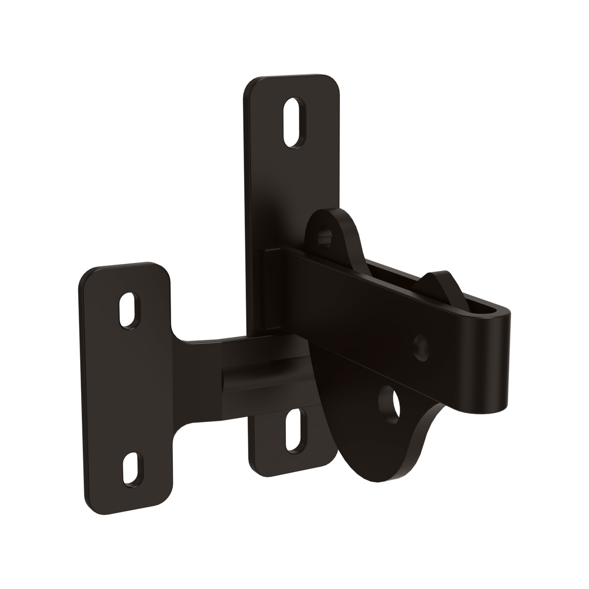 Protectoral Black D Latch and Striker Pack - Steel - Rust Resistant - Durable