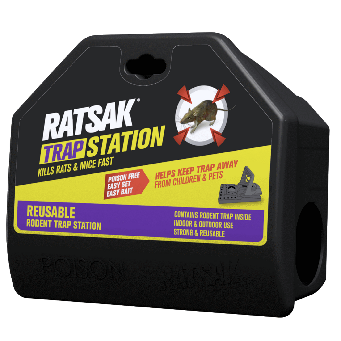 Ratsak Reusable Rodent Trap Station
