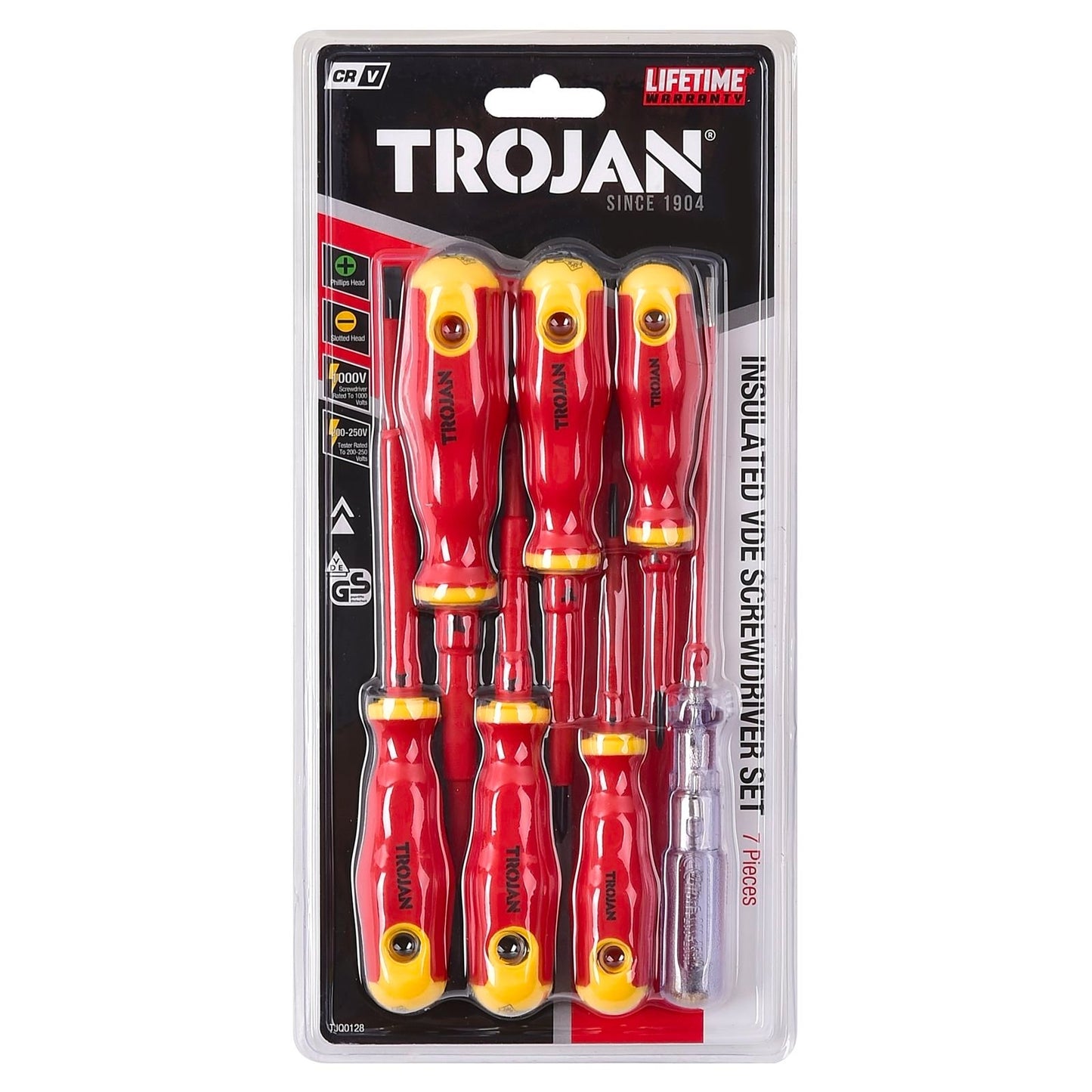 Trojan VDE Screwdriver Set - 7 Piece