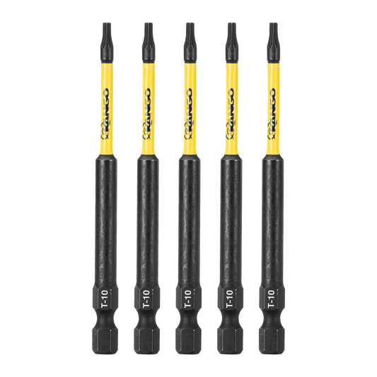 Kango HYPERTORQUE Impact Driver Bits 89mm T10 5 Pack