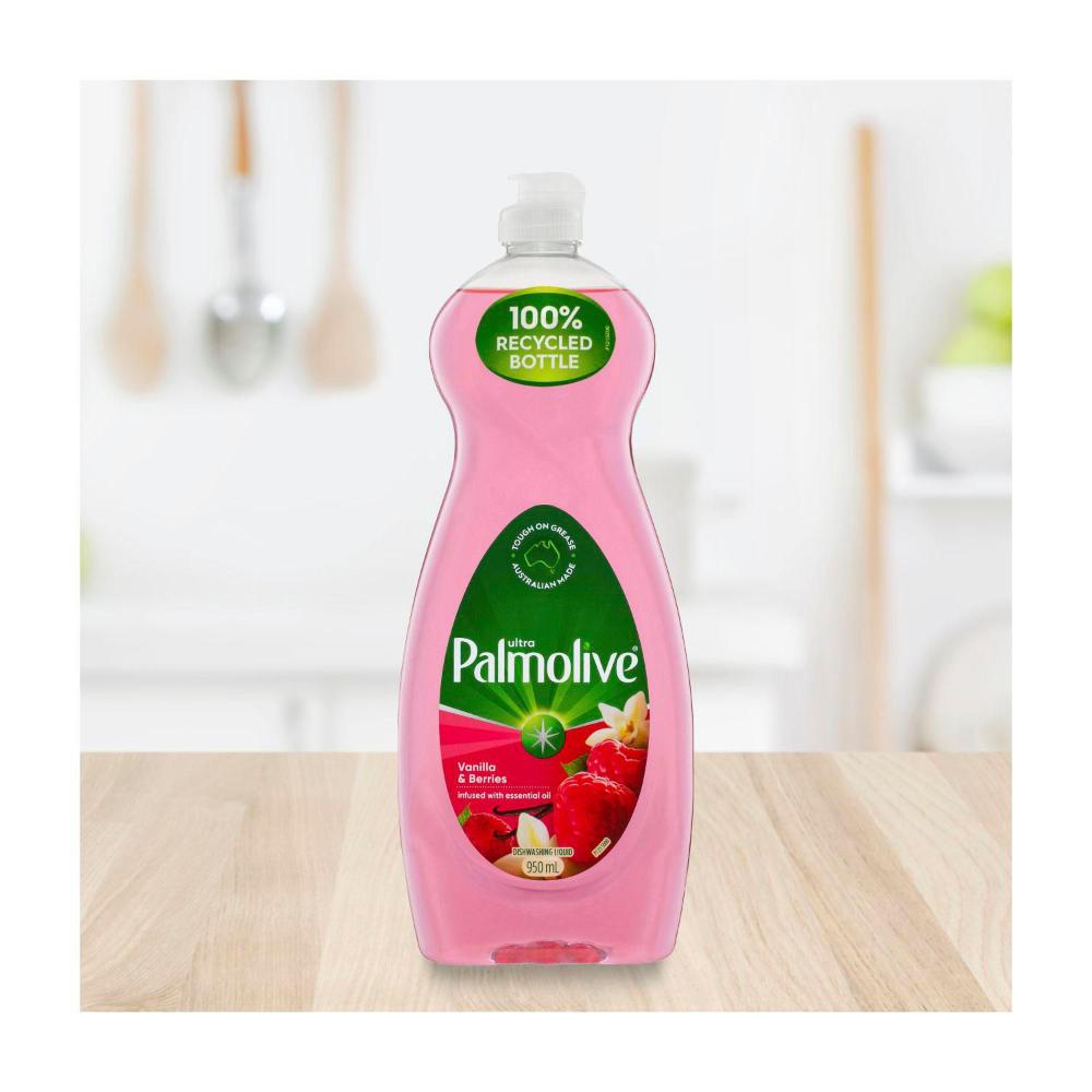 Palmolive Ultra Strength Concentrate Dishwashing Liquid Vanilla & Berri ... 950mL