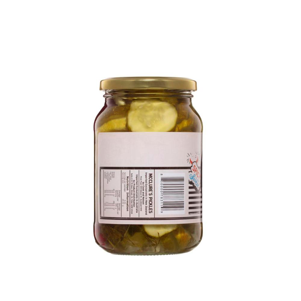 Mcure's Sweet & Spicy Pickles - 500g