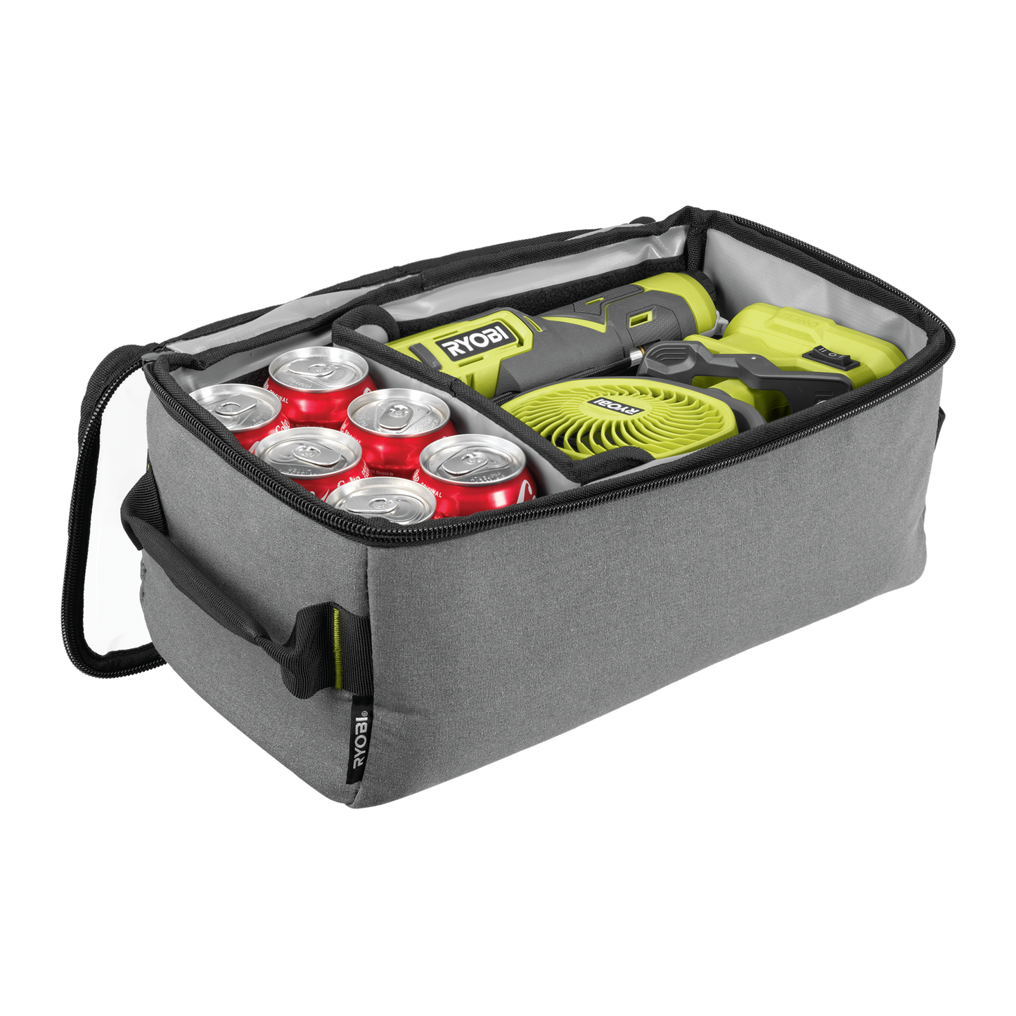 Ryobi Half Size Clear Top Traxx Canvas Bag