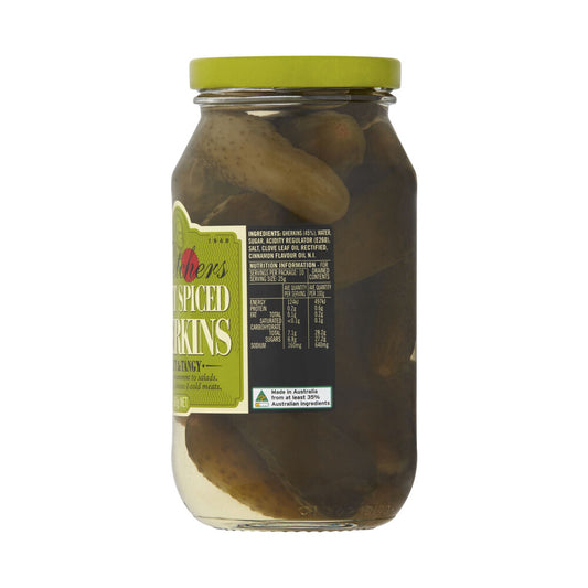 Fletchers Sweet Spiced Gherkins - 560g