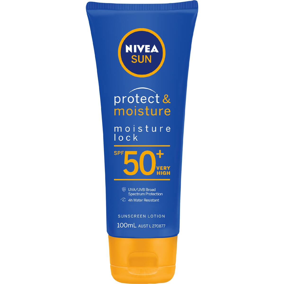 Nivea Spf 50+ Sun Protect & Moisture Sunscreen Lotion 100ml