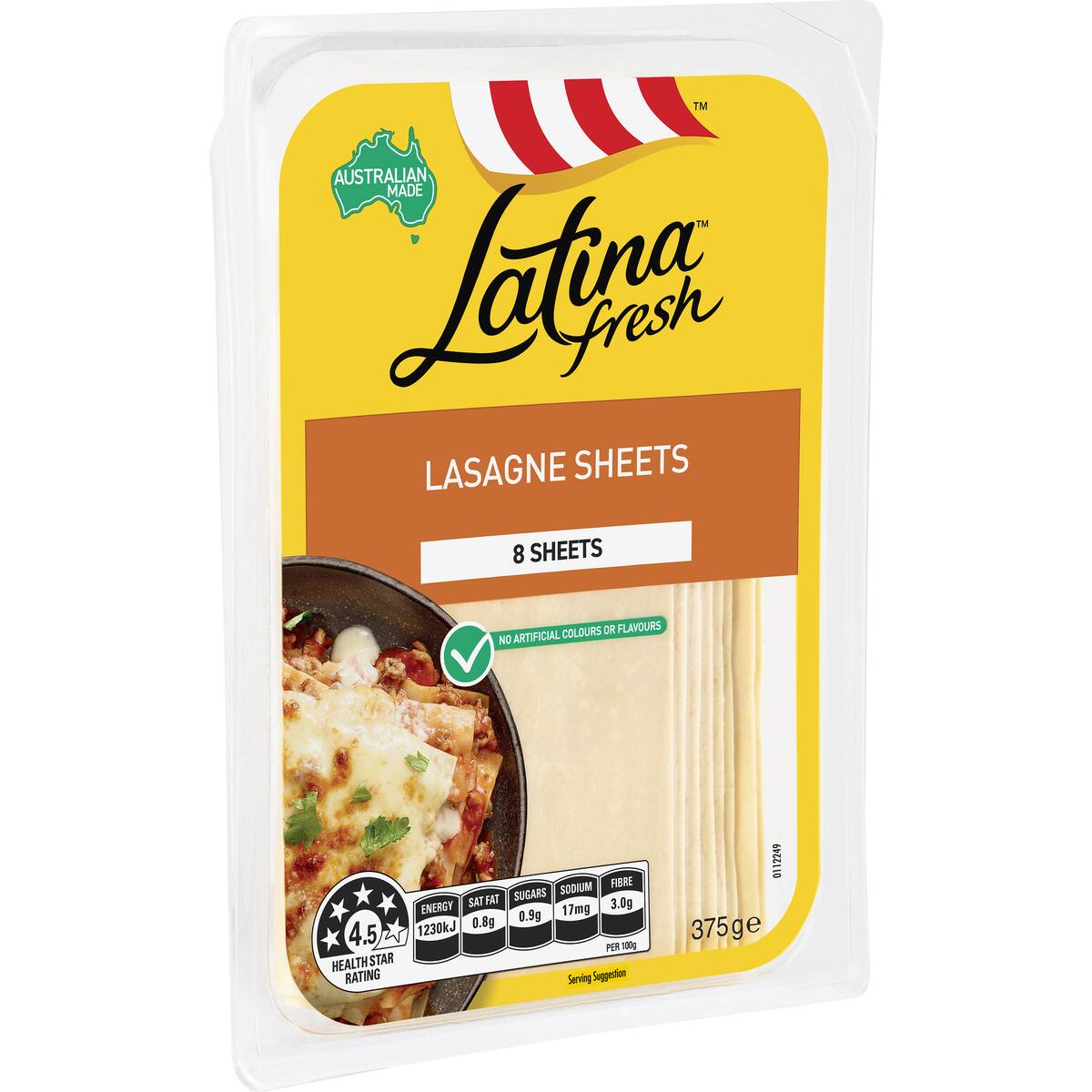 Latina Fresh Lasagne Sheets 375g