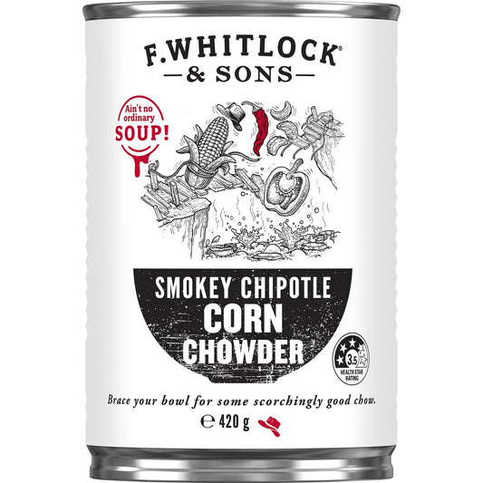 F.whitlock & Sons Smokey Chipotle Corn Chowder 420g