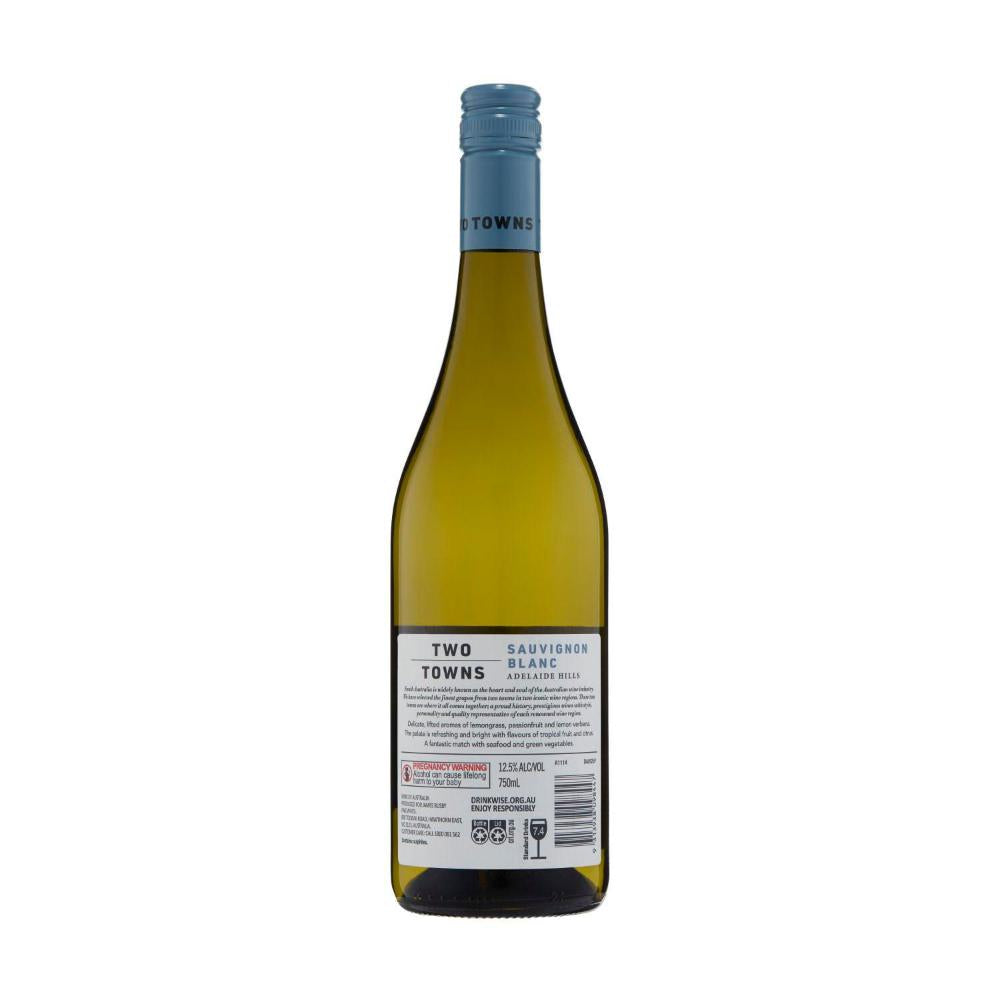 Two Towns Adelaide Hills Sauvignon Blanc 750ml - 1 Each