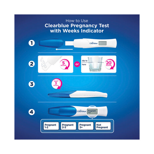 earblue Digital With Weeks Indicator Pregnancy Test - 1 Pack