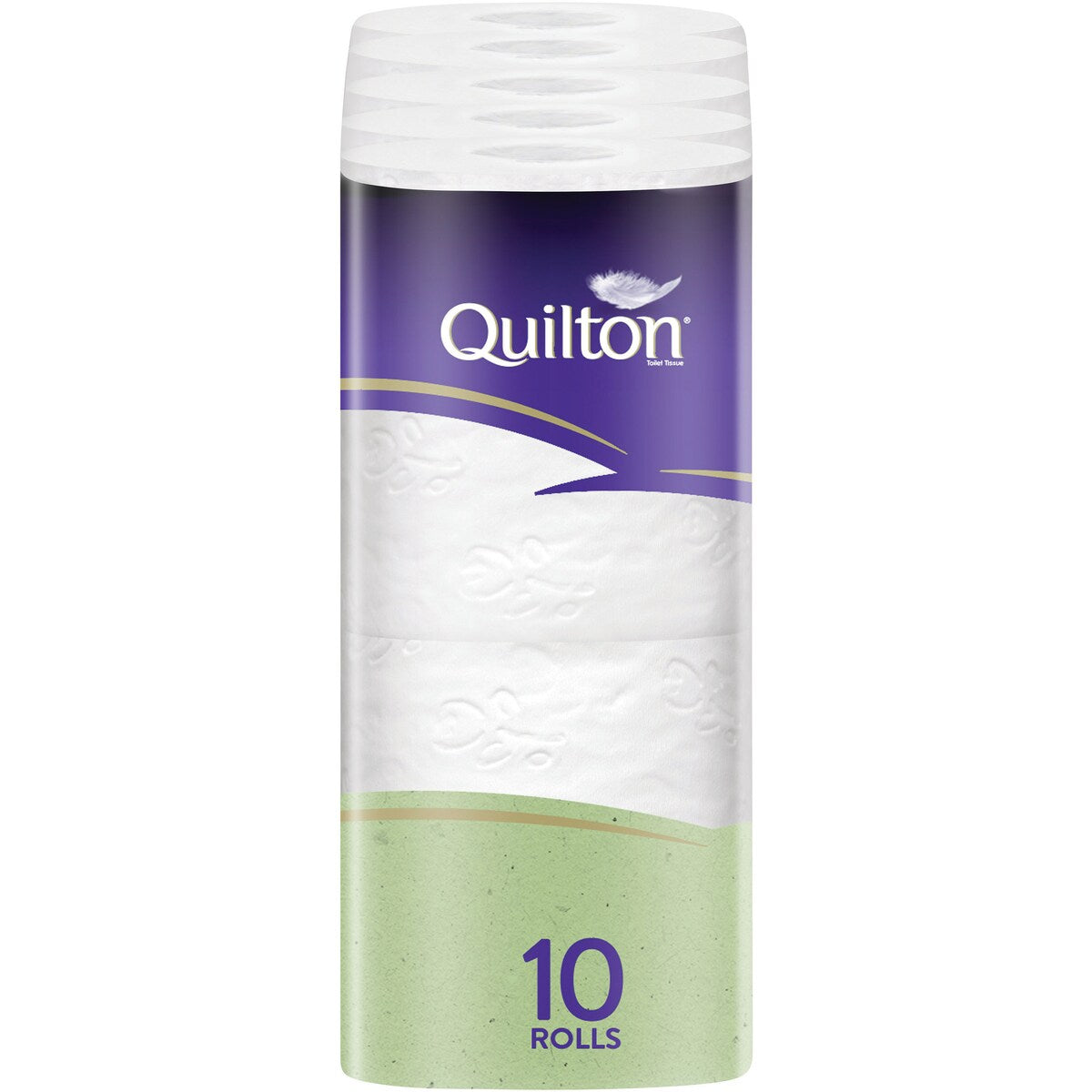 Quilton 3 Ply Toilet Tissue EcoPly 10 pack