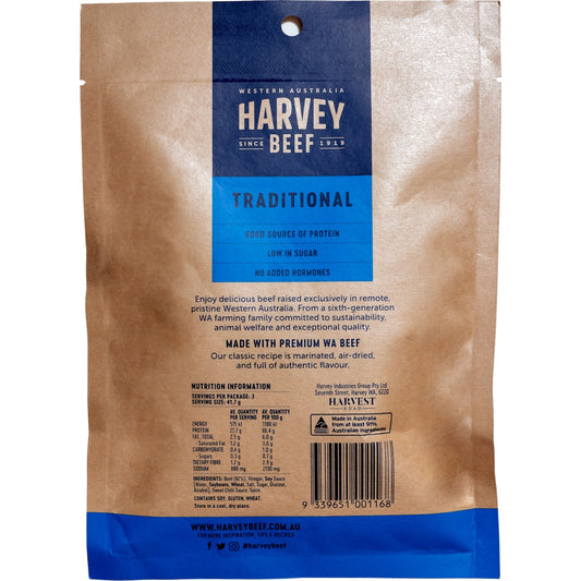Harvey Beef Jerky Traditional 125g