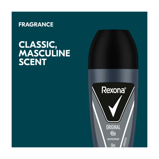 Rexona Men Deodorant 48hr Roll On Original - 50mL