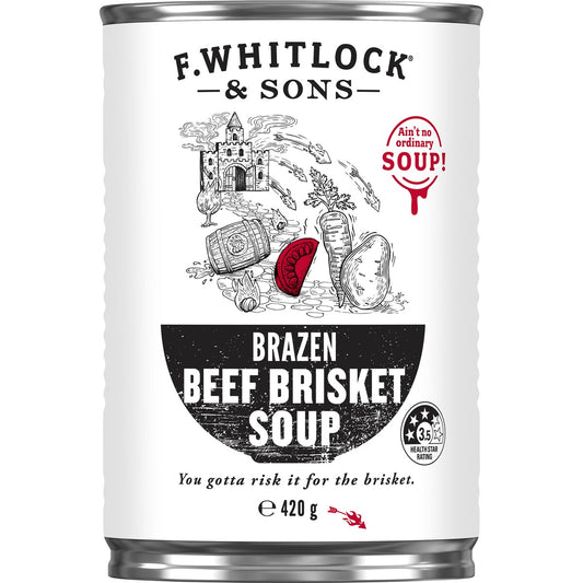 F.whitlock & Sons Brazen Beef Brisket Soup 420g