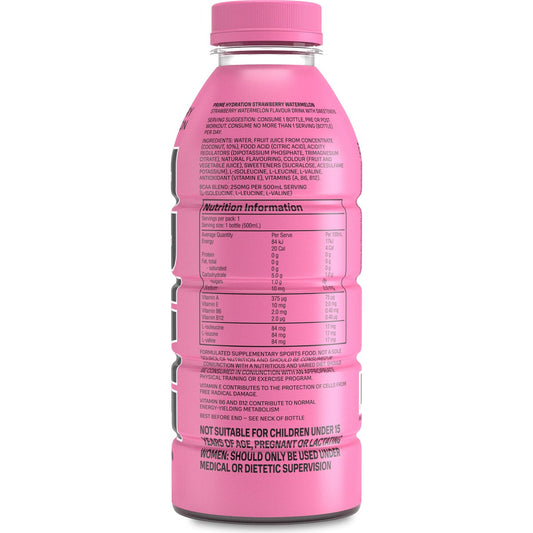 Prime Hydration Strawberry Watermelon 500ml