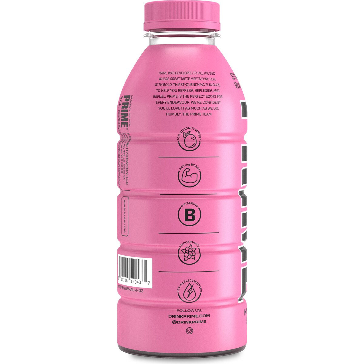 Prime Hydration Strawberry Watermelon 500ml