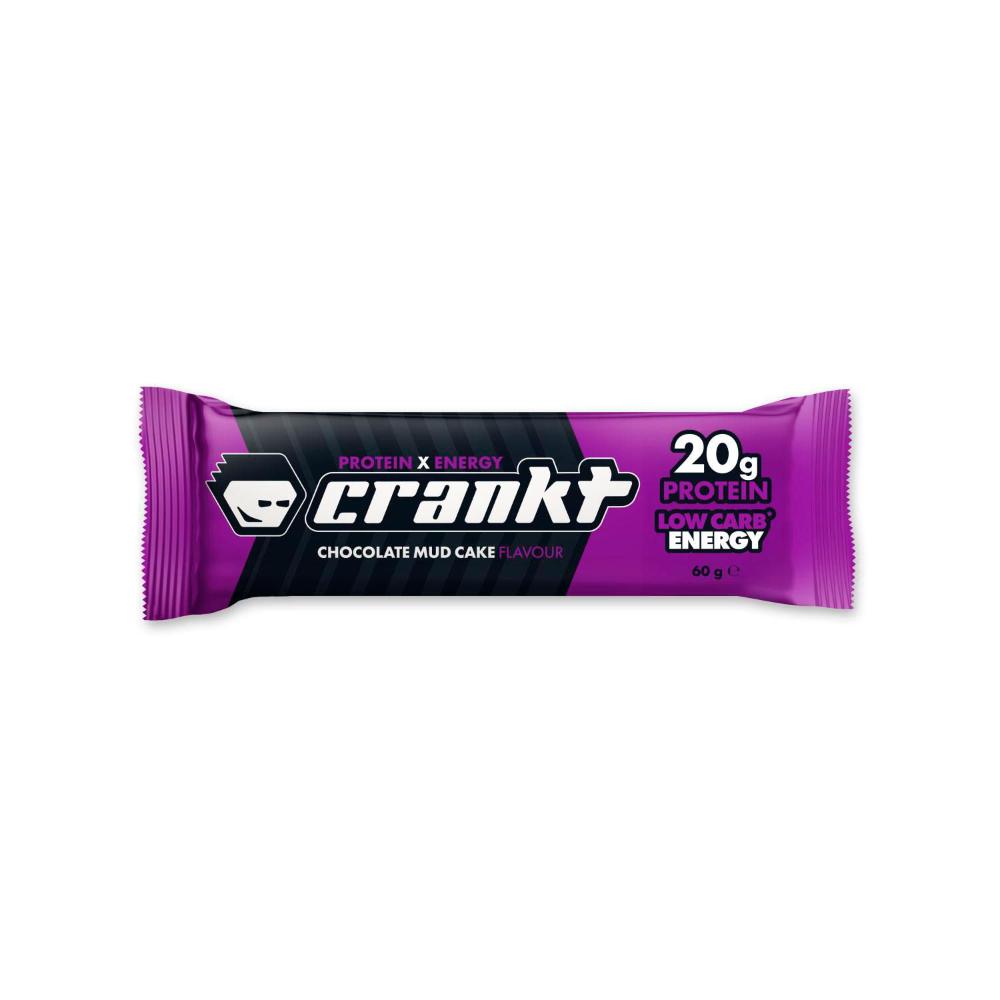 Crankt Protein + Energy Bar Chocolate Mudcake - 60g