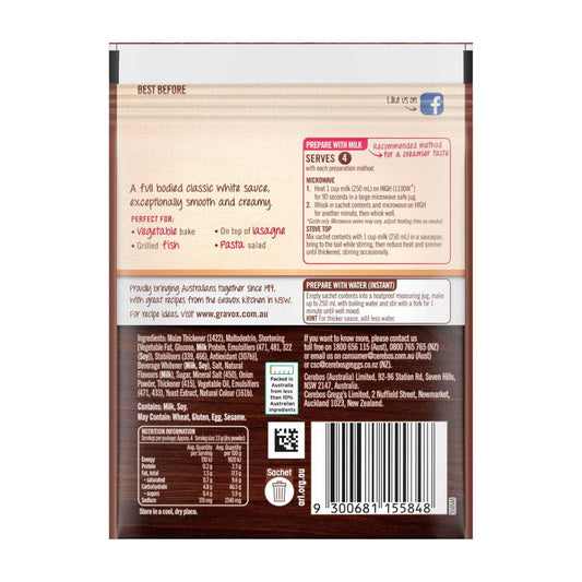 Gravox White Sauce Mix - 29g