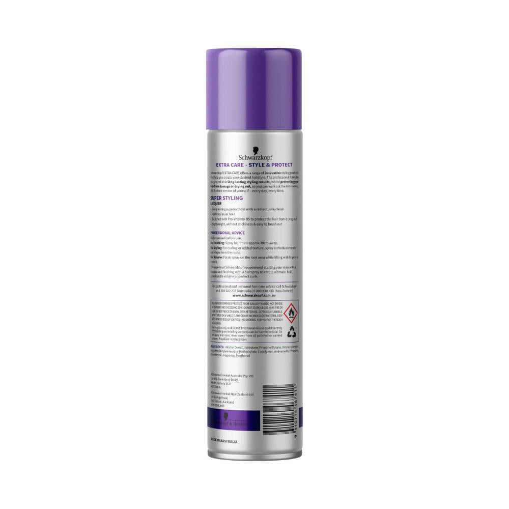 Schwarzkopf Extra Care Super Hold Hair Lacquer - 400g