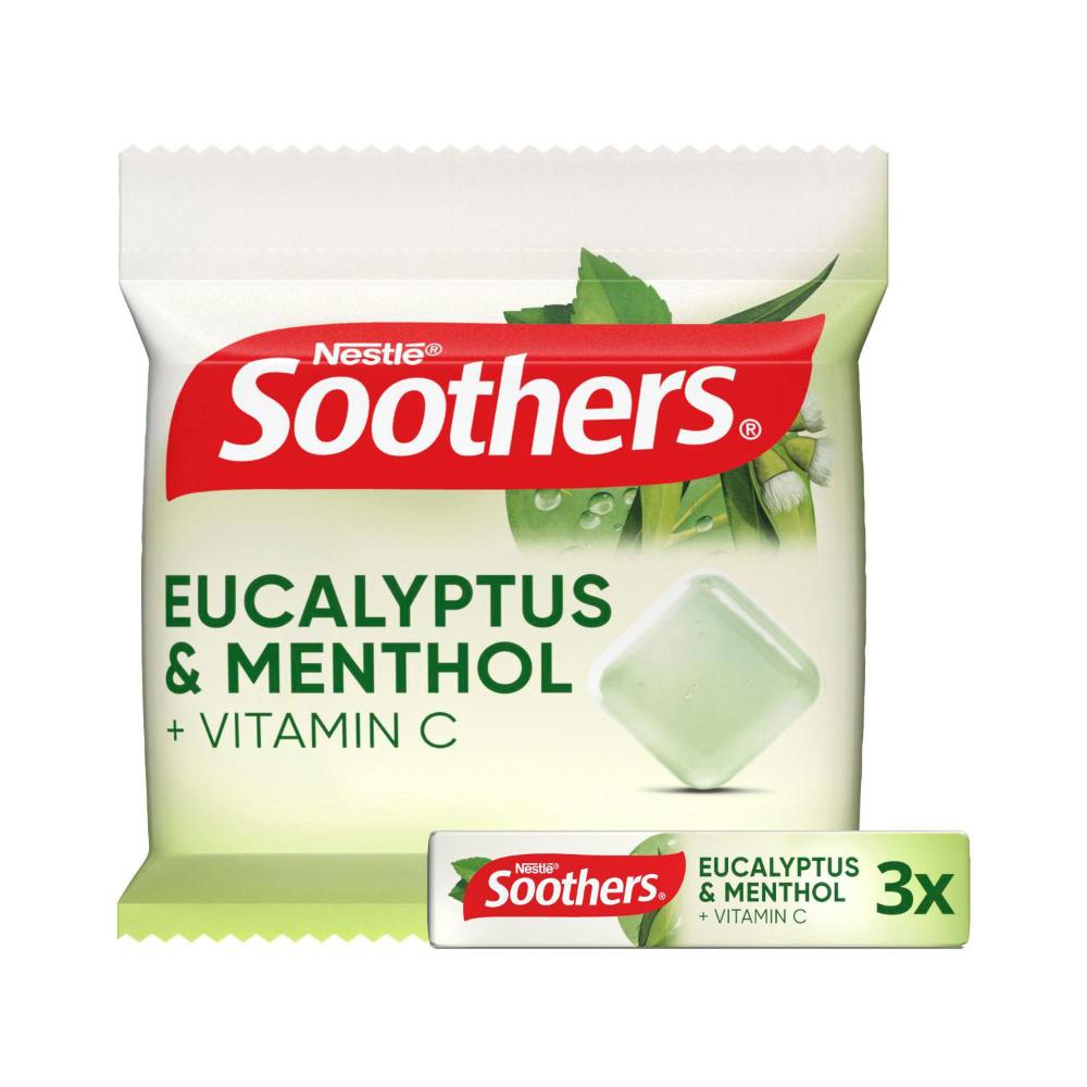 Soothers Eucalyptus & Menthol Throat Lozenges - 30 pack