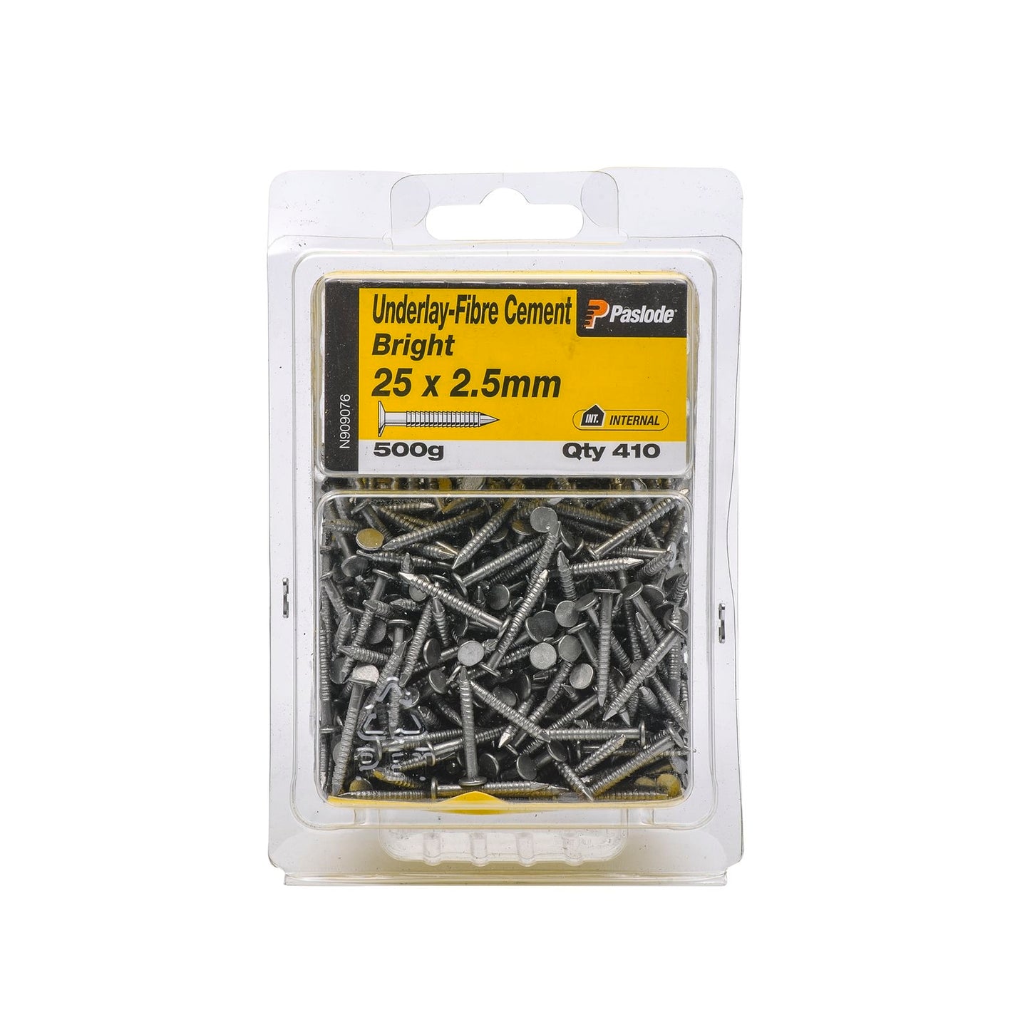 Paslode Underlay Cement Nails - 25 x 2.5mm - 410 Pack