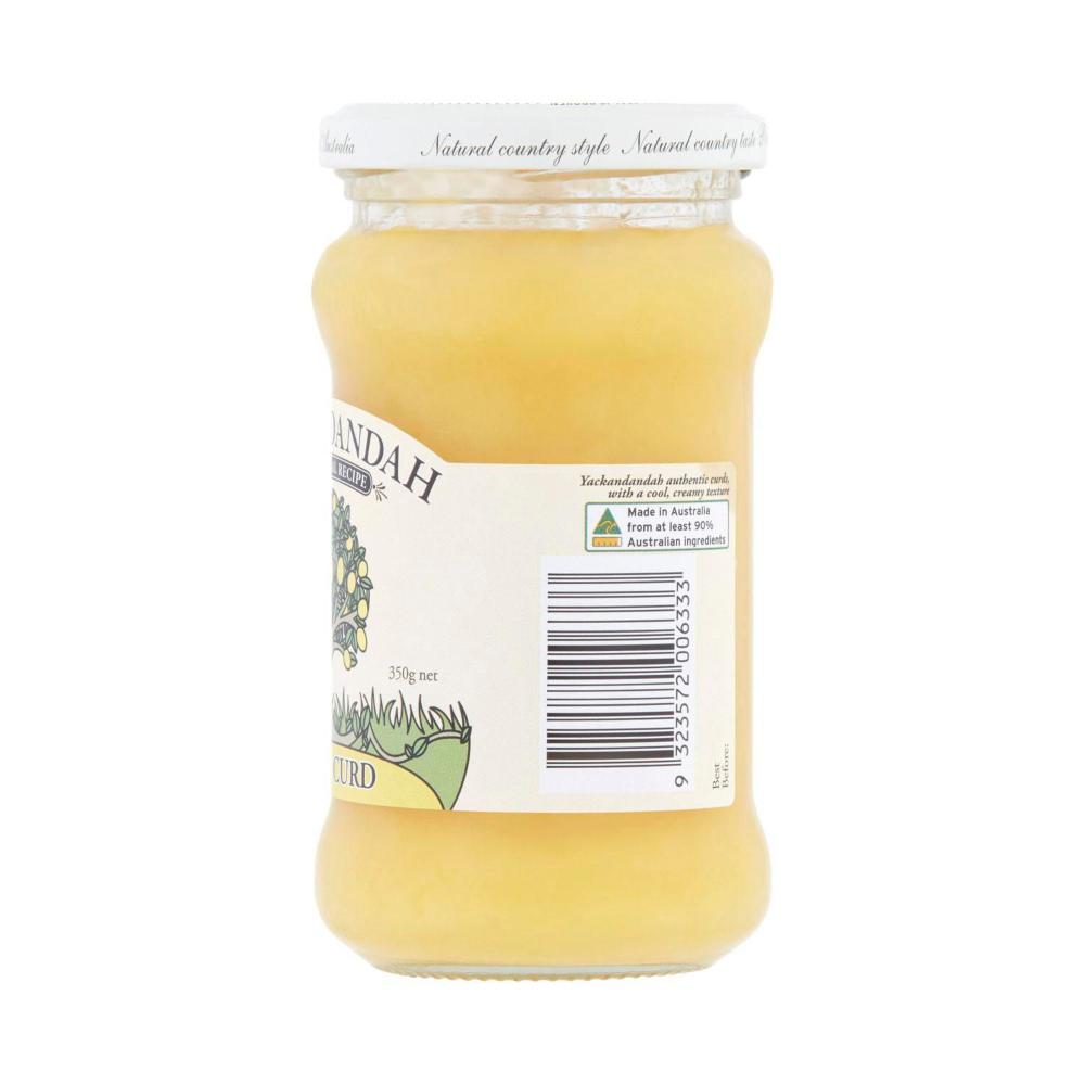 Yackandandah Lemon Curd Spread - 350g