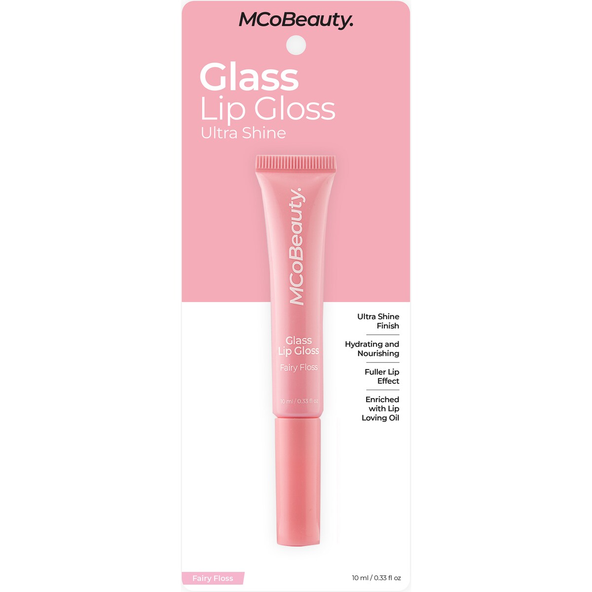 Mcobeauty Glass Lip Gloss Fairy Floss 10ml