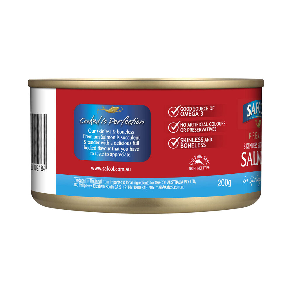Safcol Premium Skinless Boneless Salmon - 200g