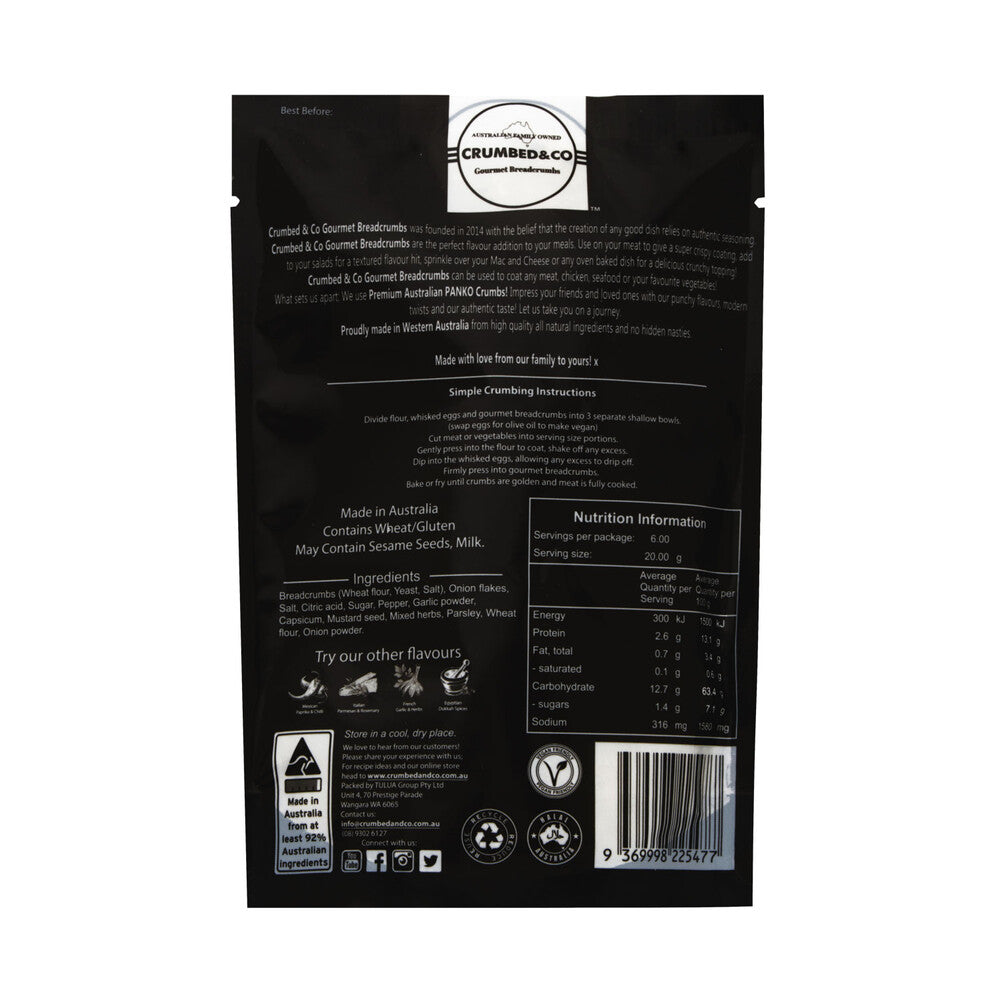 Panko Australian Style Seasoned Breadcrumbs - 120g