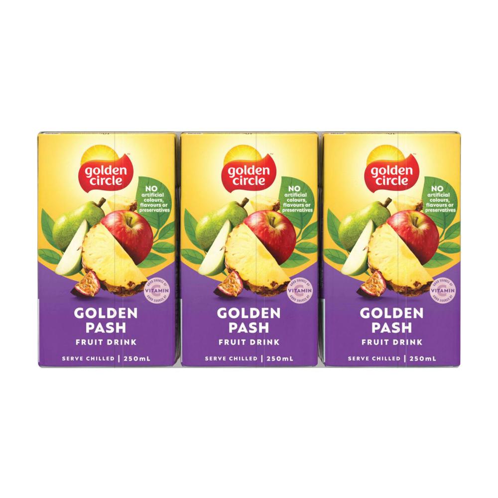 Golden Cire Tetra Drink Golden Pash 6 Pack - 1.5L