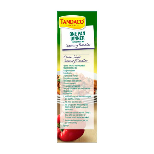 Tandaco Savoury Noodle Pasta & Sauce One Pan Dinner - 200g