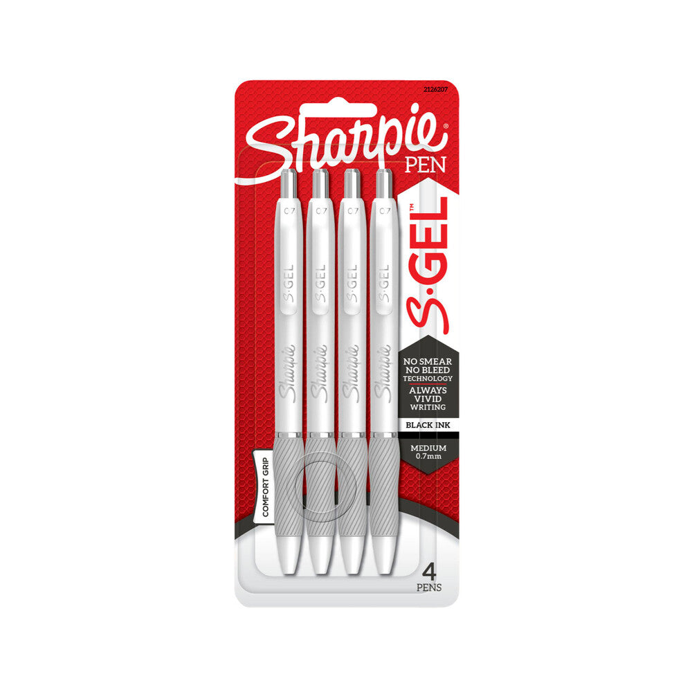 Sharpie S-gel Pens Black - 4 pack